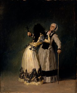アルバ公と祝福 作： Francisco de Goya